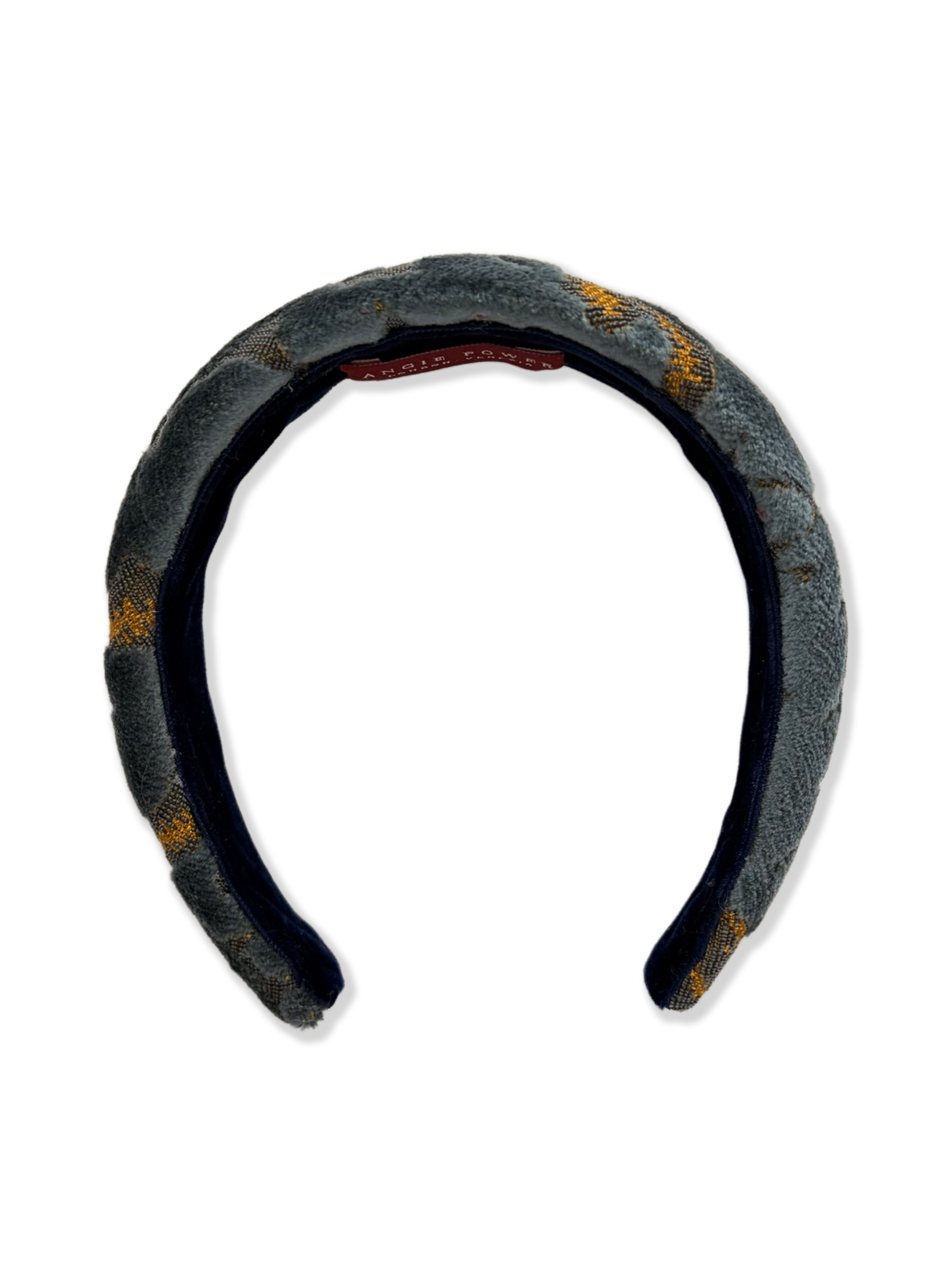 HEADBAND - Venetian Brocade - Insignia Blue