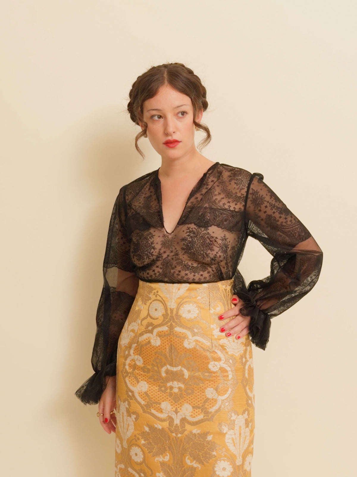 Ghost Blouse - Black