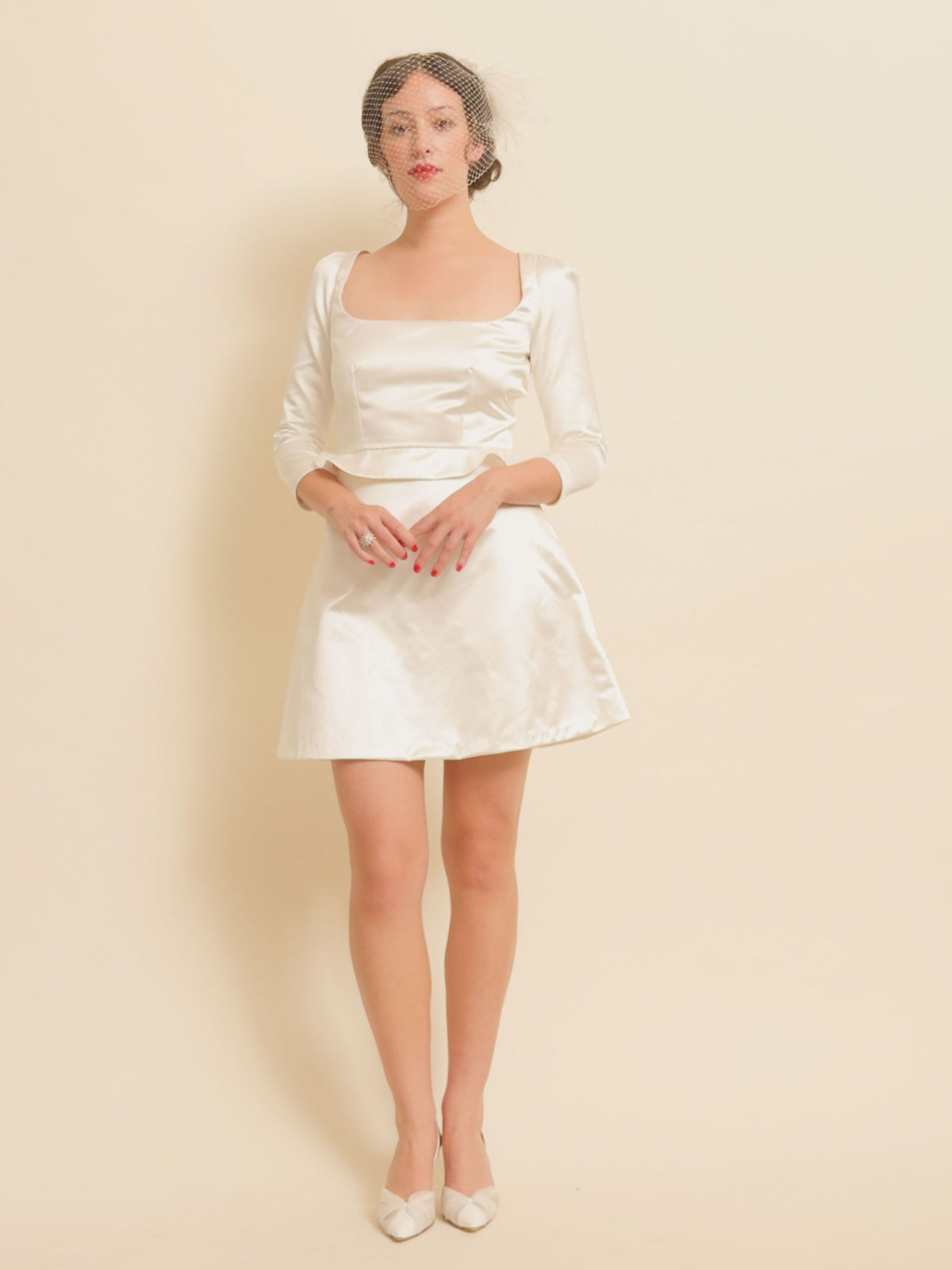 The "I Do" Satin Set