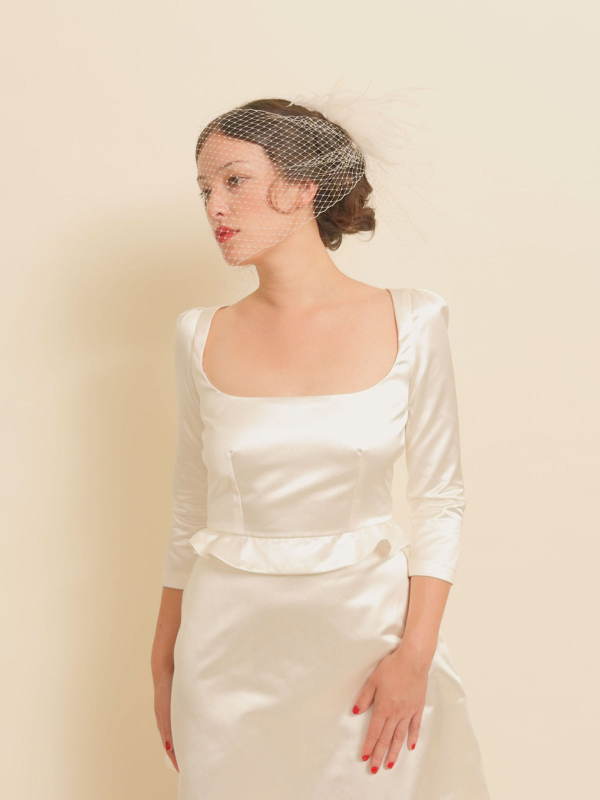 The "I Do" Satin Set