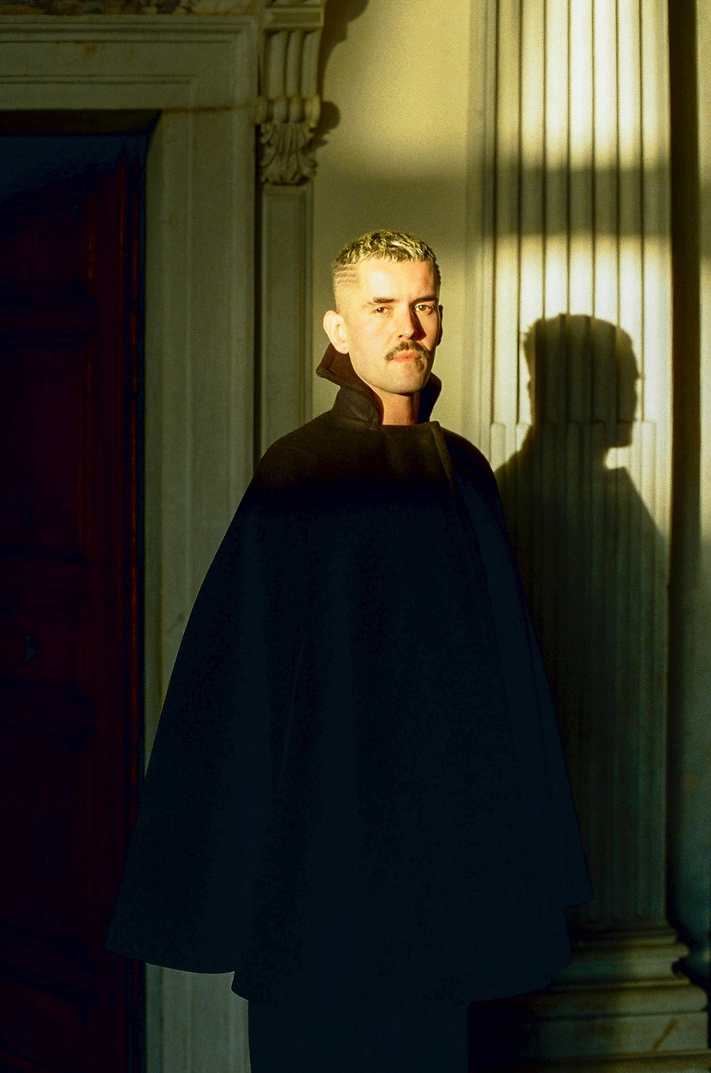 Tailored Midnight Pocket Cape