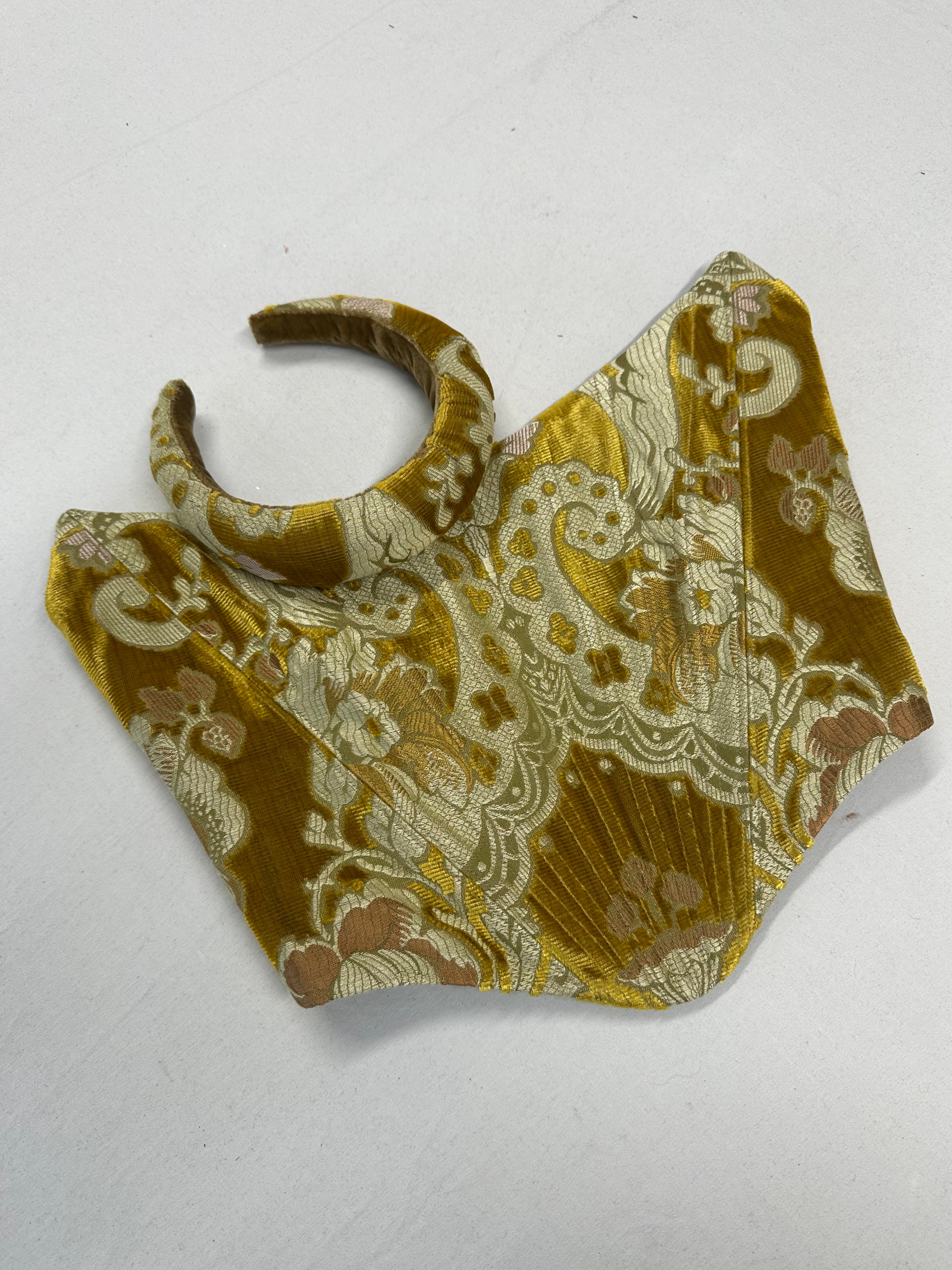 CORSET - VENETIAN BROCADE - GOLD