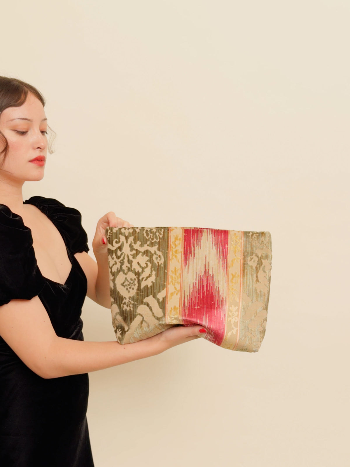 Venetian Brocade Clutch Bag - Polpetta