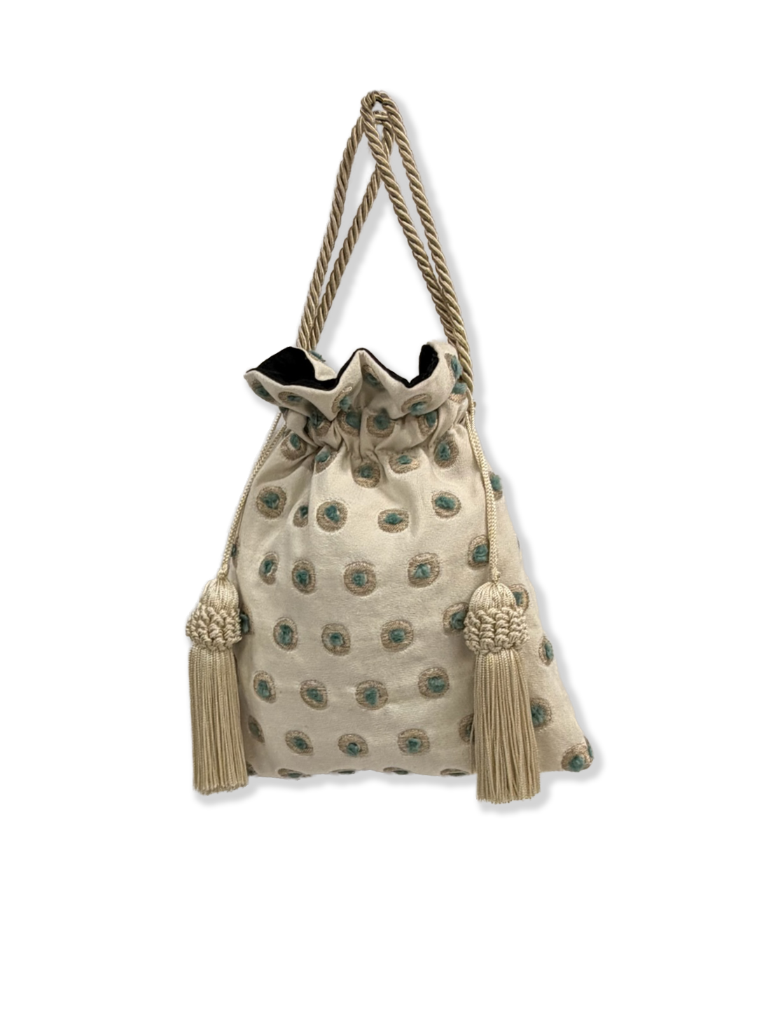 POWER POUCH - VENETIAN BROCADE - Polka Dot