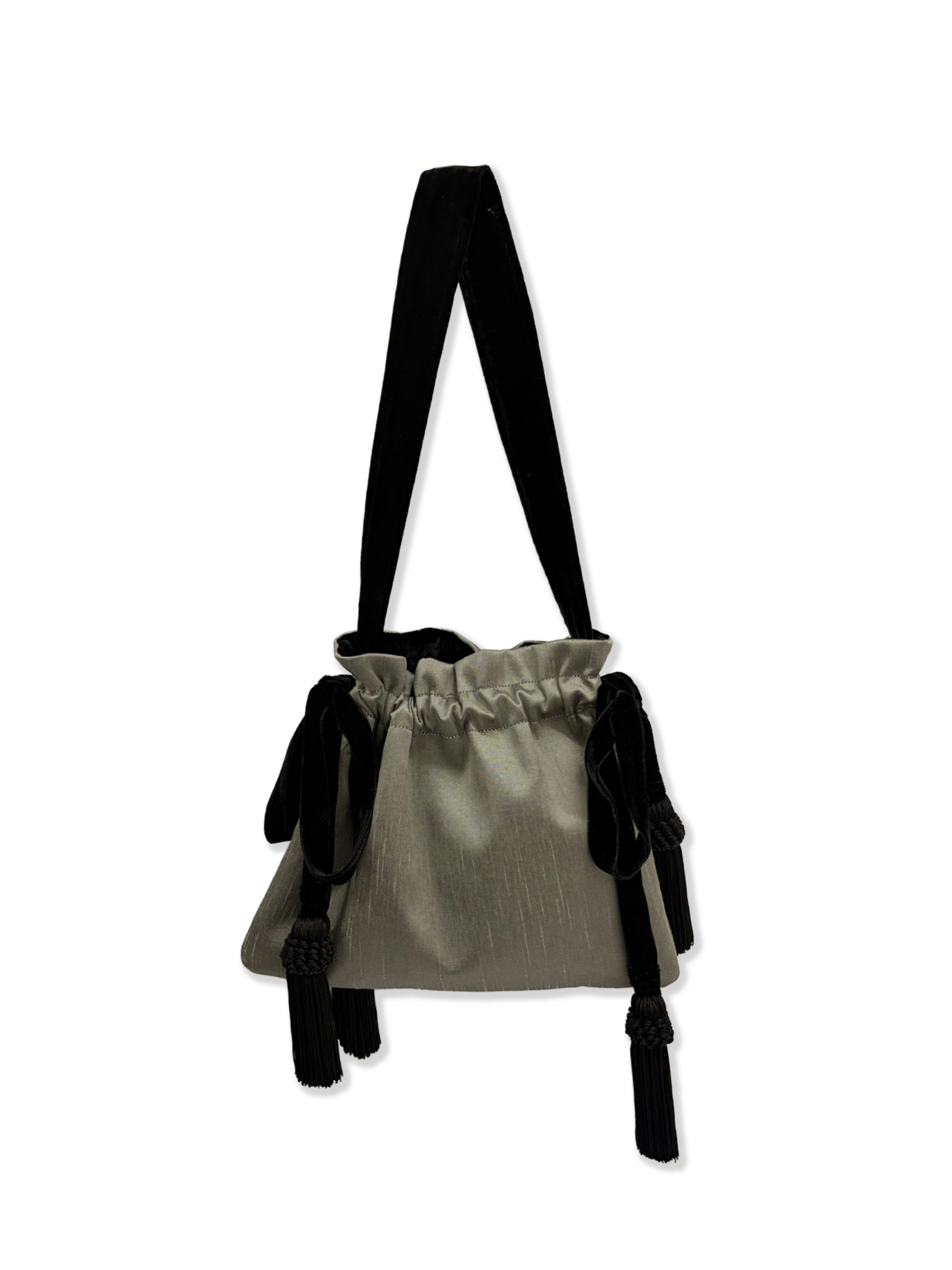 The Silk Borsetta - Sage