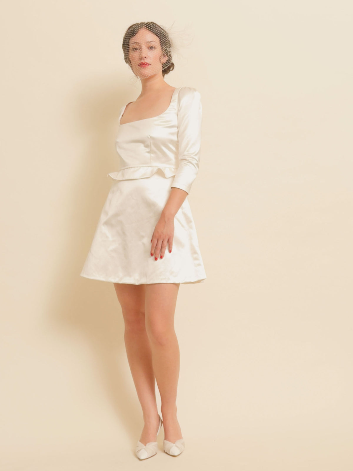 The "I Do" Satin Set