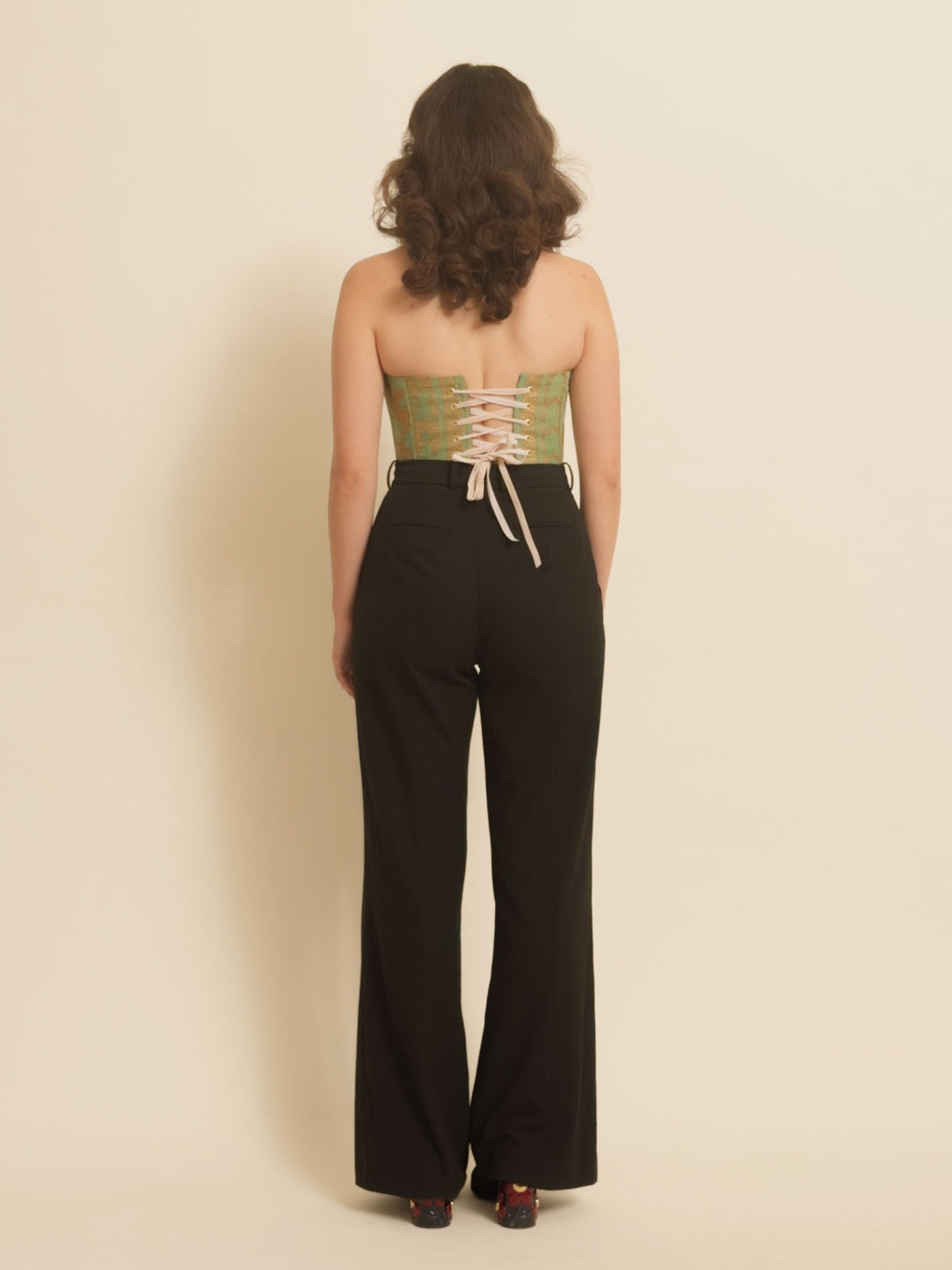 EXQUISITE CORSET - Donatus Green and Gold