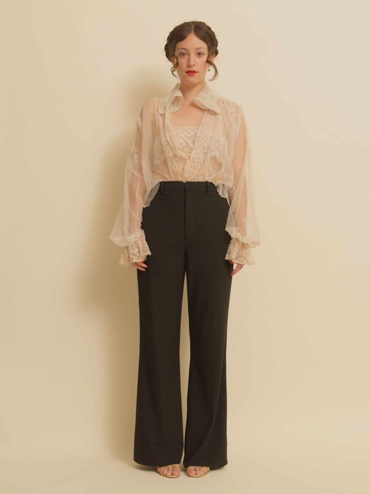 Ghost BLOUSE - Ivory