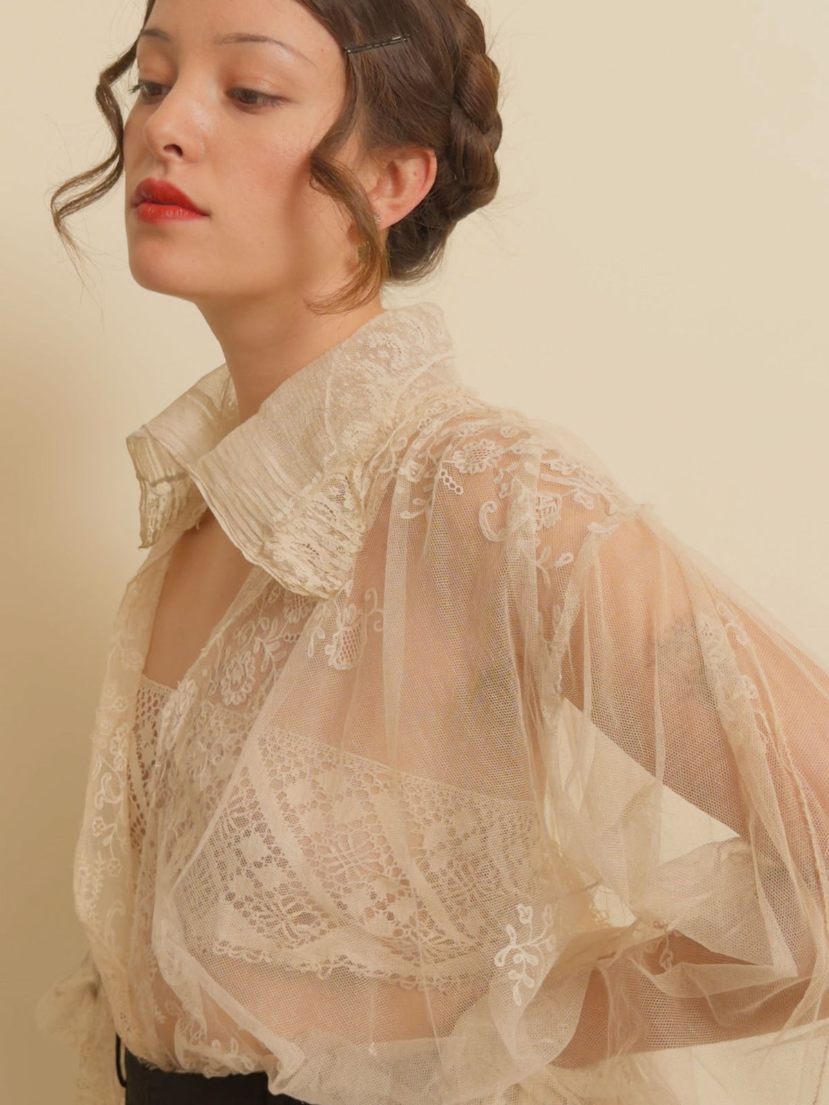 Ghost BLOUSE - Ivory