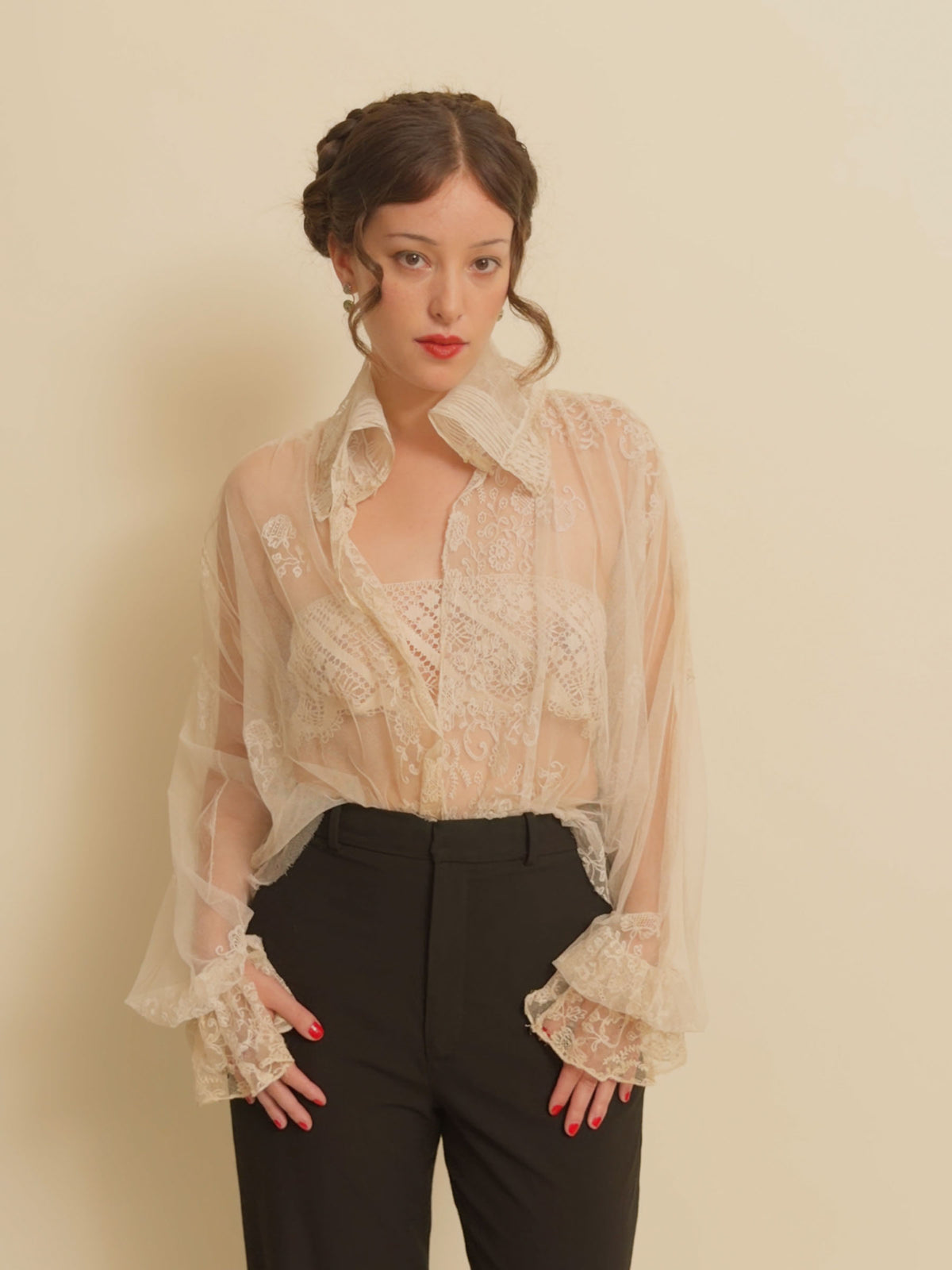 Ghost BLOUSE - Ivory