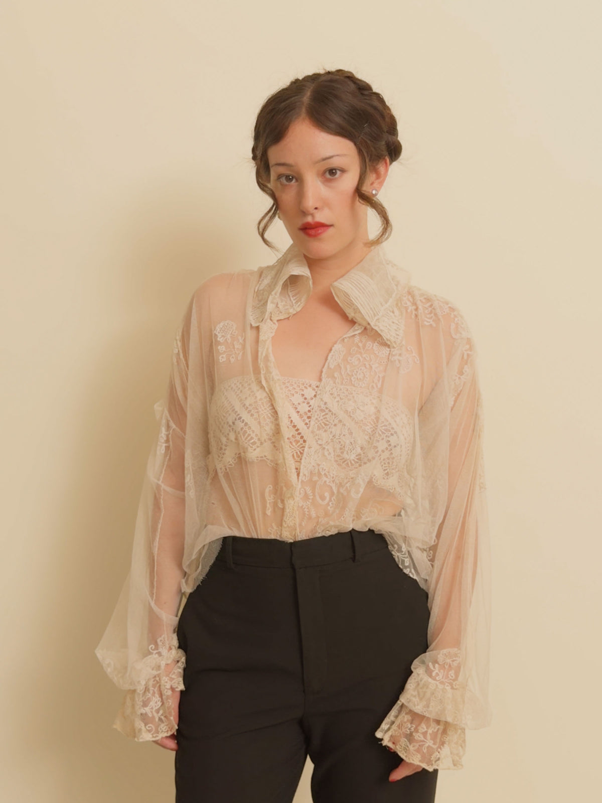 Ghost BLOUSE - Ivory