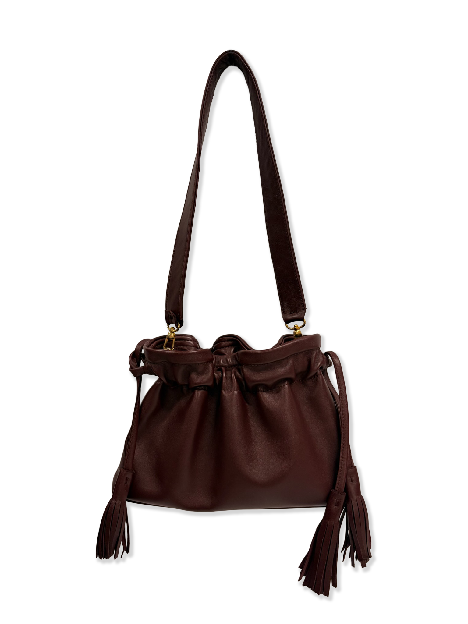 The Leather Borsetta - Bordeaux