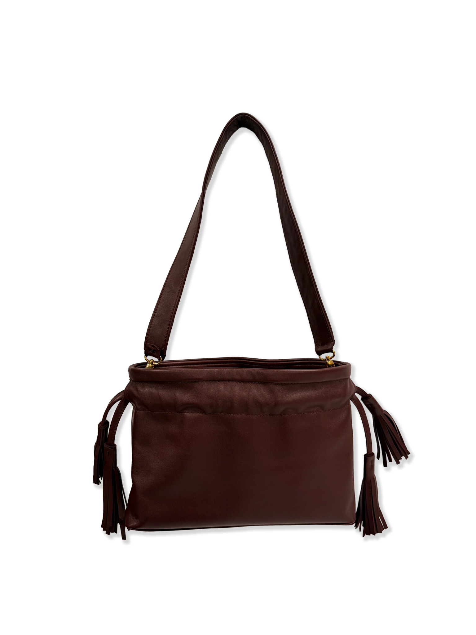 The Leather Borsetta - Bordeaux