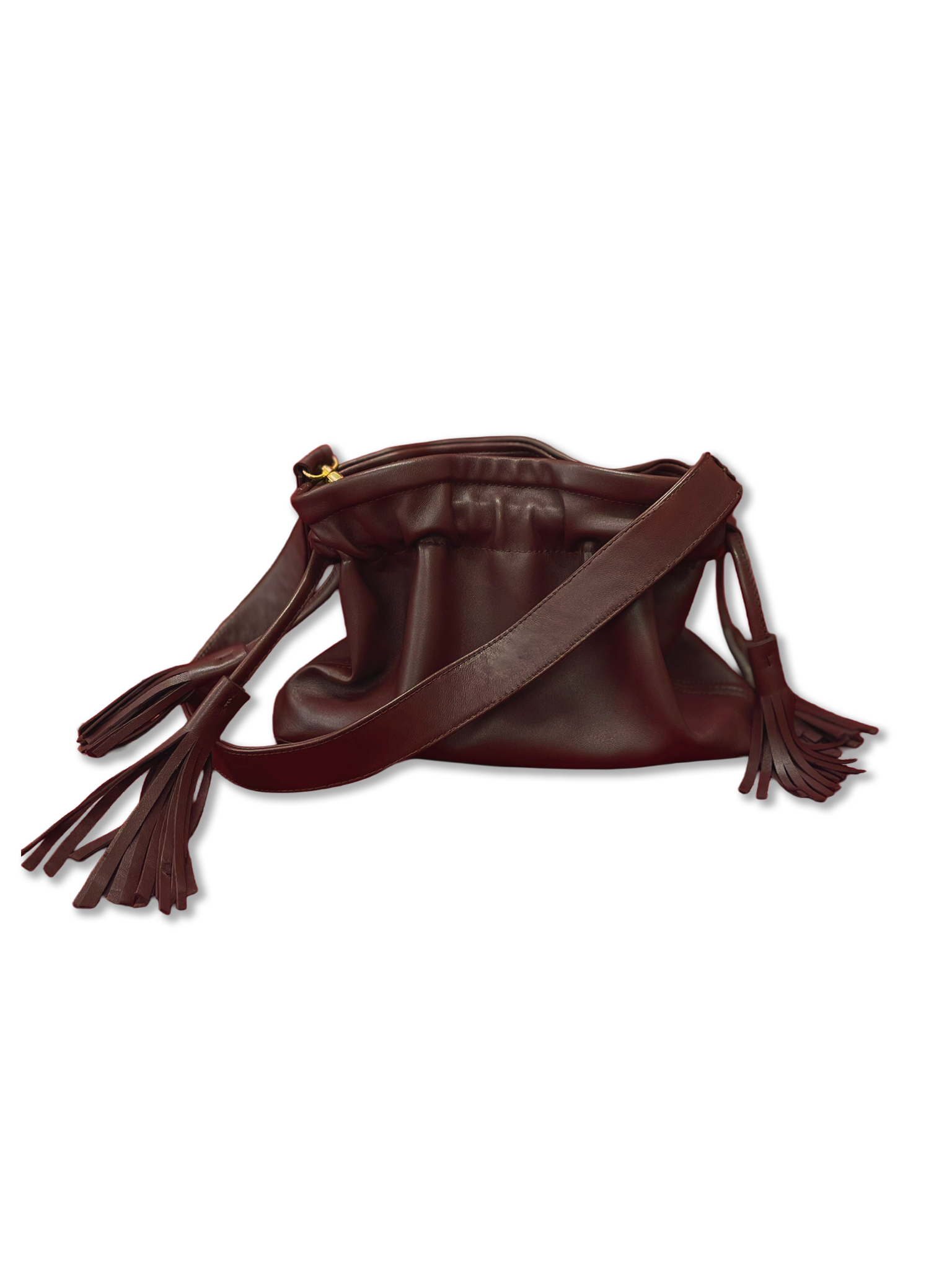 The Leather Borsetta - Bordeaux