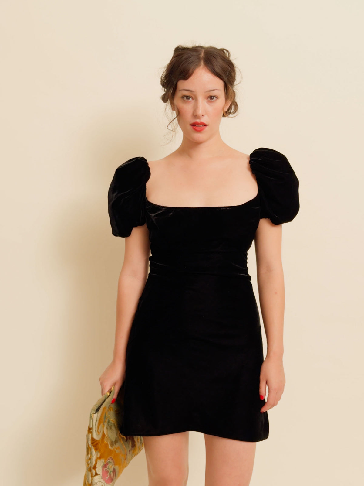 Bloody Mary Dress- Black Mini