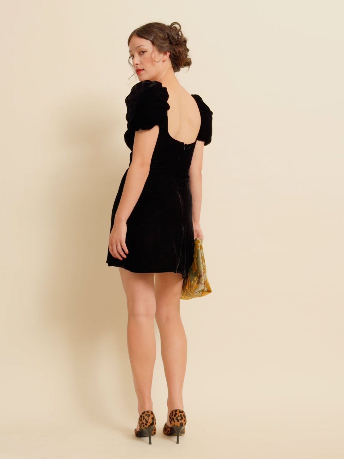 Bloody Mary Dress- Black Mini