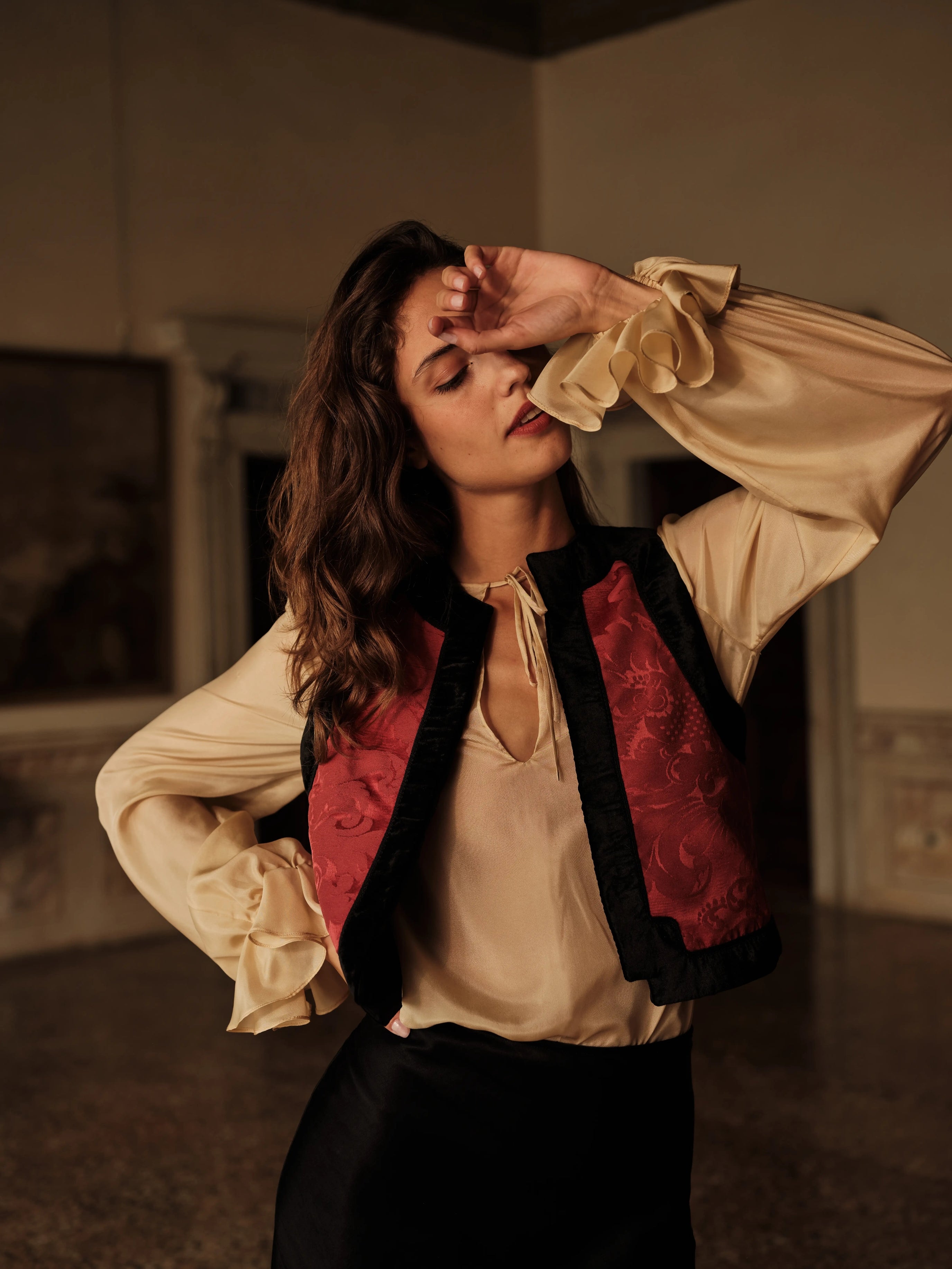 KANJIAN VEST - Brocade